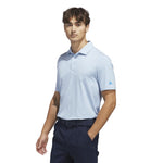 adidas Performance Two-Colour Golf Polo - Crystal Sky | KB6790