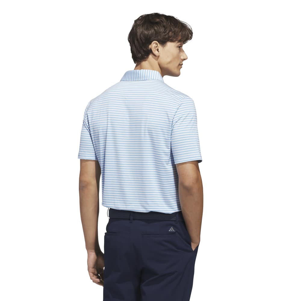 adidas Performance Two-Colour Golf Polo - Crystal Sky | KB6790