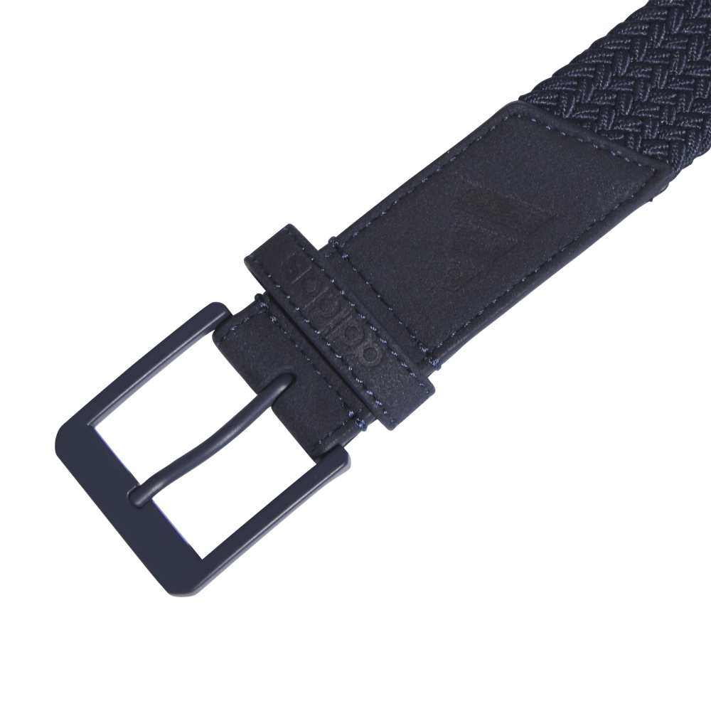 adidas Mens Braided Stretch Belt - Collegiate Navy