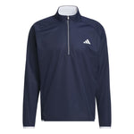 adidas Mens Ultimate365 Durable Water Repellent Wind Quarter Zip Mid Layer Collegiate Navy/White KC1122