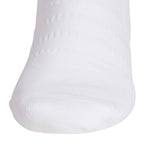 adidas 3 Stripe Half Crew Socks - White