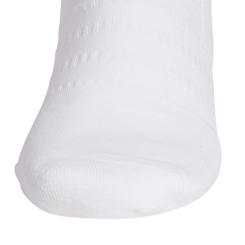 adidas 3 Stripe Half Crew Socks - White