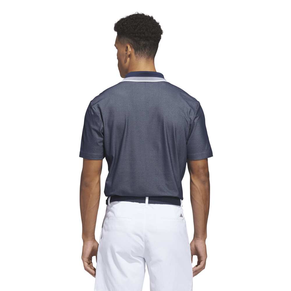adidas Ultimate365 Tour Twistknit Pique Polo Shirt Conavy