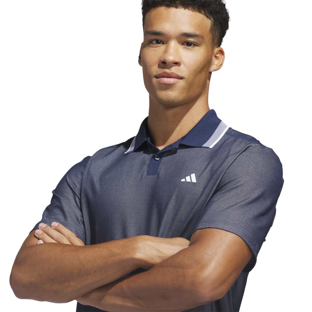 adidas Ultimate365 Tour Twistknit Pique Polo Shirt Conavy