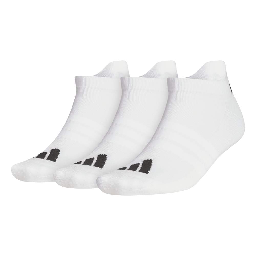 adidas Performance 3 Pack Ankle Socks - White