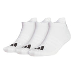 adidas Performance 3 Pack Ankle Socks - White