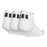 adidas Performance 3 Pack Ankle Socks - White