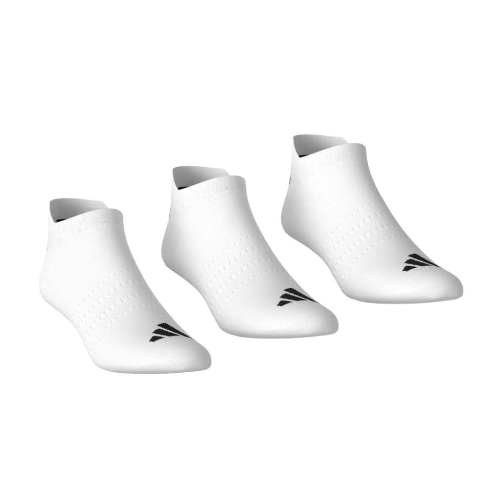 adidas Performance 3 Pack Ankle Socks - White