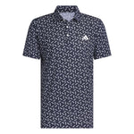 adidas Ultimate365 Mesh Print Climacool Polo Shirt Collegiate Navy