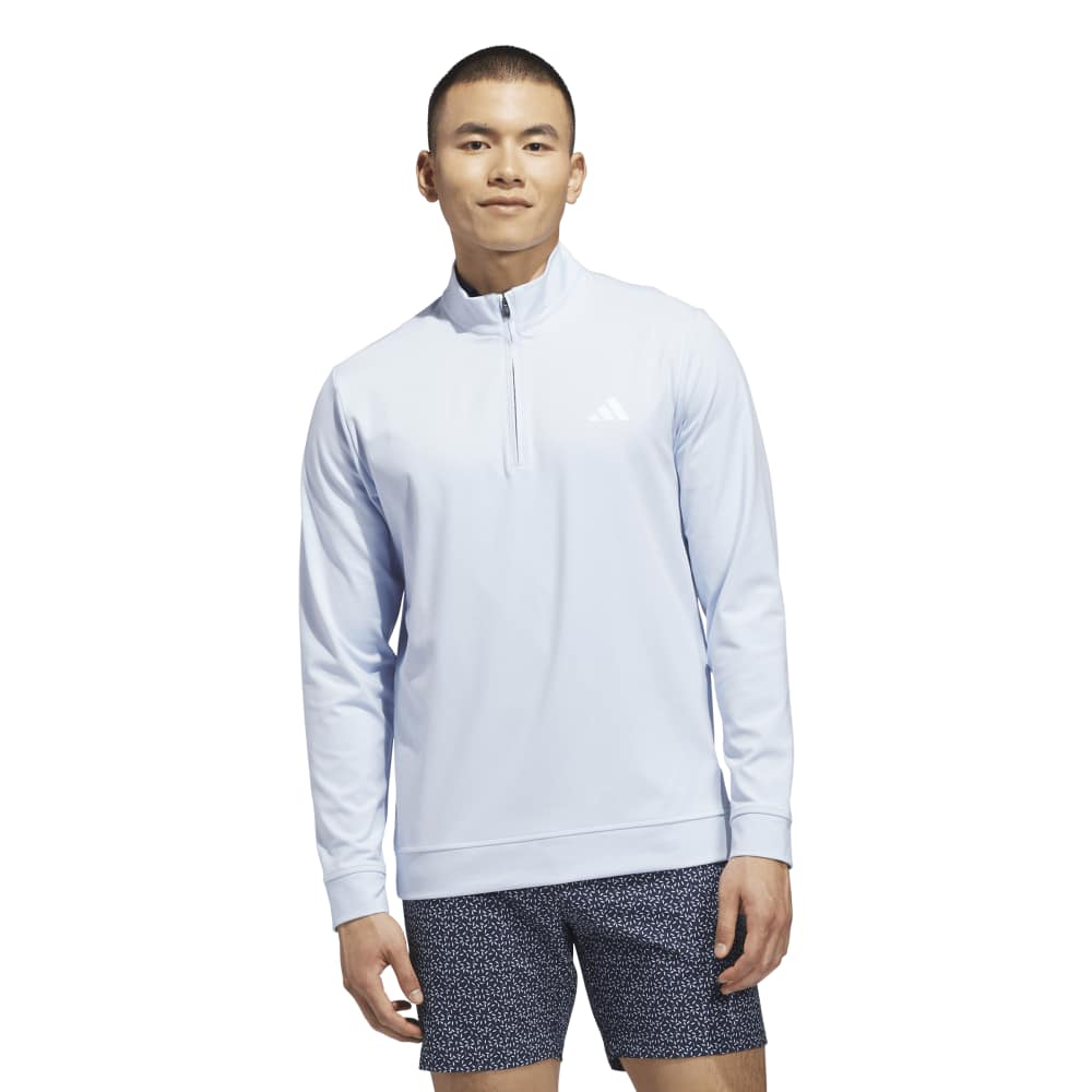 adidas Ultimate Classic Quarter-Zip Top - Crystal Sky | KF0095