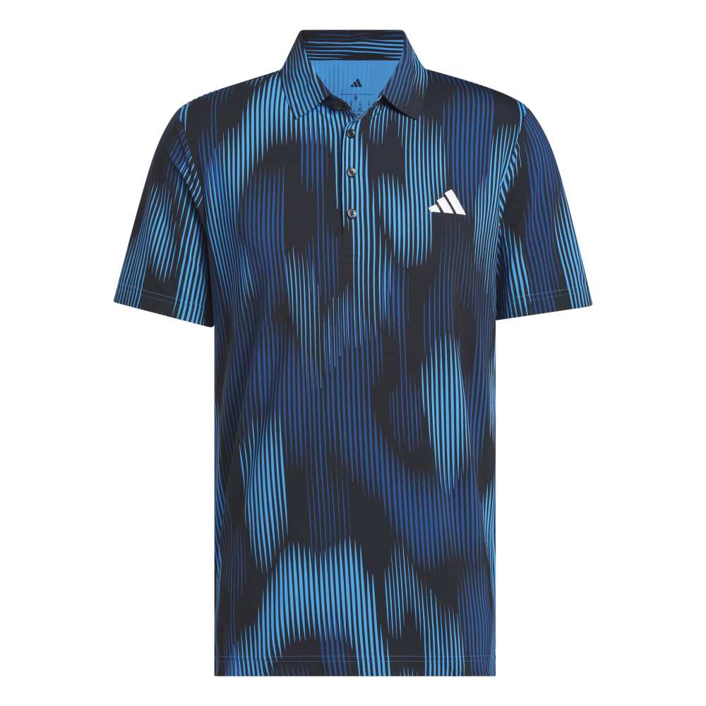adidas Tour Coolfeather Golf Polo Shirt - Lucid Ray Blue | KG3020
