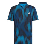 adidas Tour Coolfeather Golf Polo Shirt - Lucid Ray Blue | KG3020