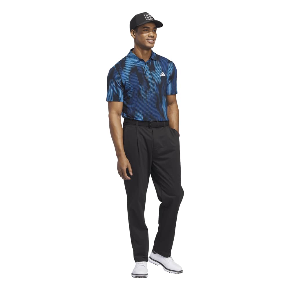 adidas Tour Coolfeather Golf Polo Shirt - Lucid Ray Blue | KG3020