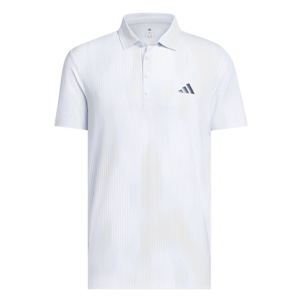 adidas Tour Coolfeather Golf Polo Shirt - Crystal Sky | KG3022