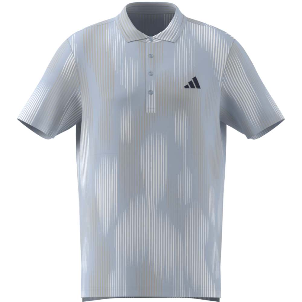adidas Tour Coolfeather Golf Polo Shirt - Crystal Sky | KG3022