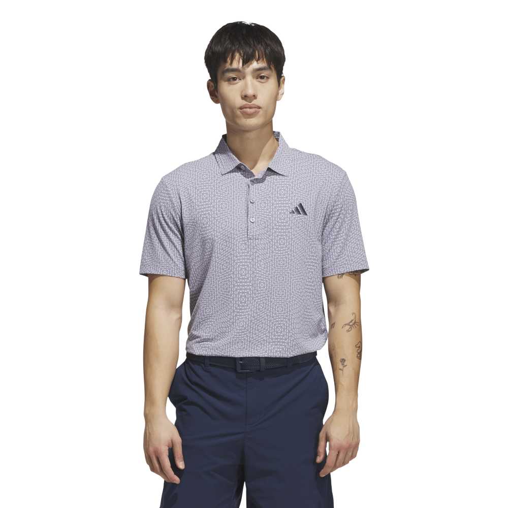 adidas Ultimate365 Tour Cool Feeling Deco Polo Shirt Slate/glogry