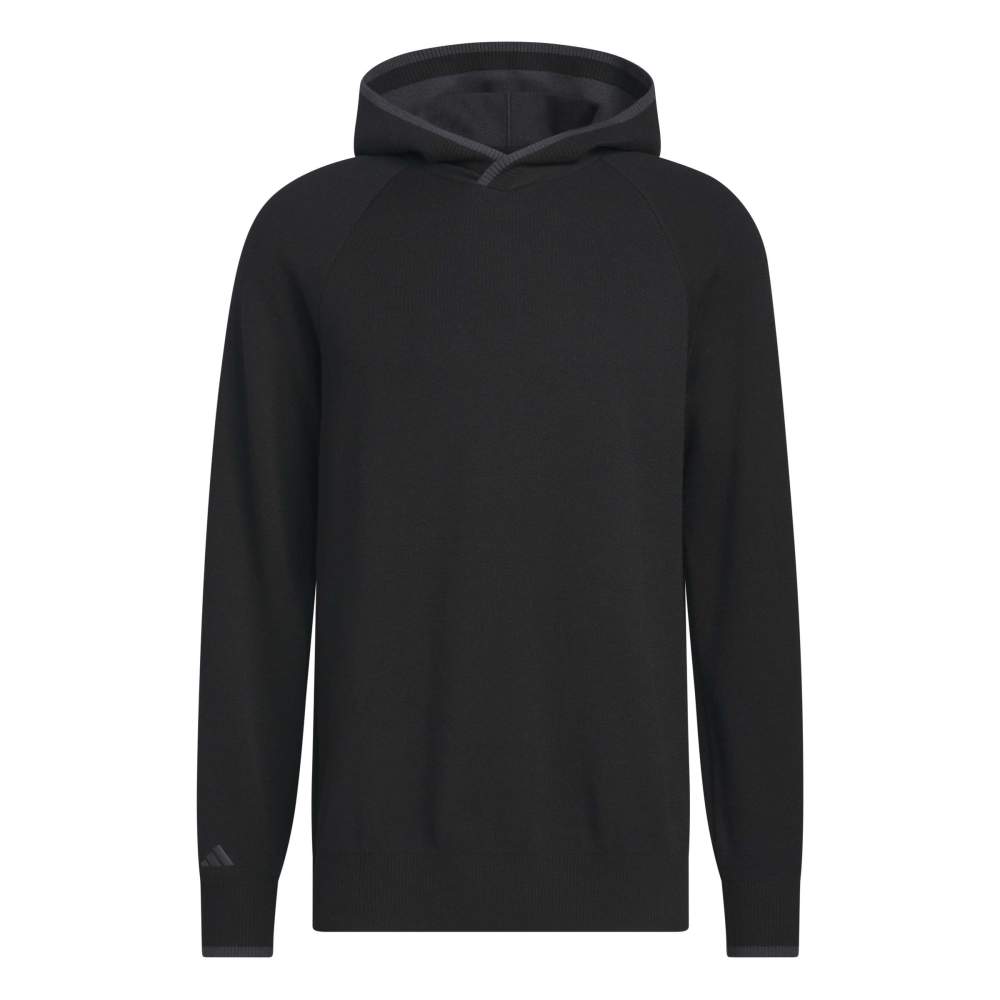 adidas Mens Ultimate365 Tour Twistknit Hoodie Black KG4686