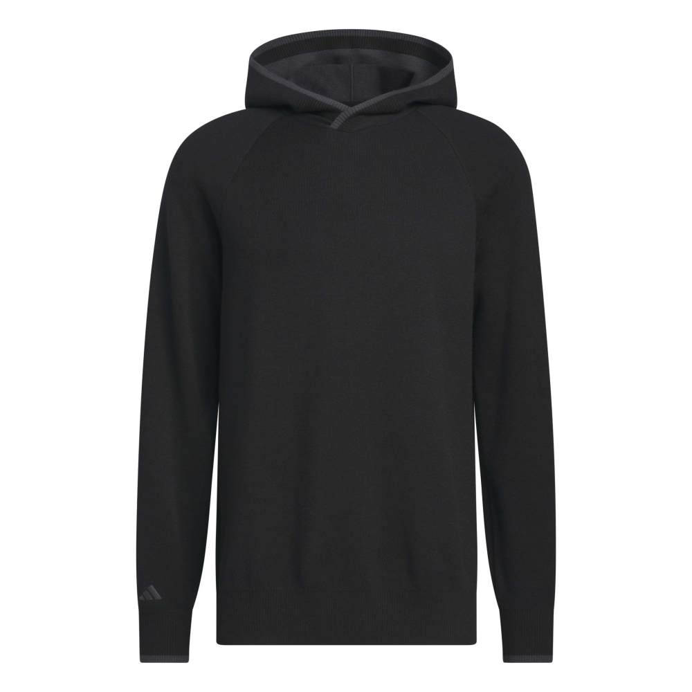adidas Mens Ultimate365 Tour Twistknit Hoodie Black KG4686