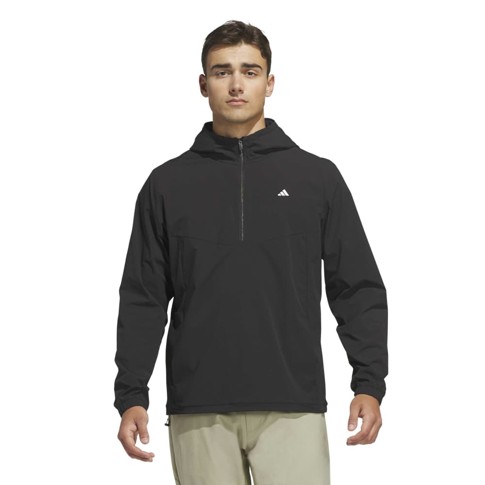 adidas Mens Ultimate365+ Clima365 Course Control Anorak Jacket Black KG4846