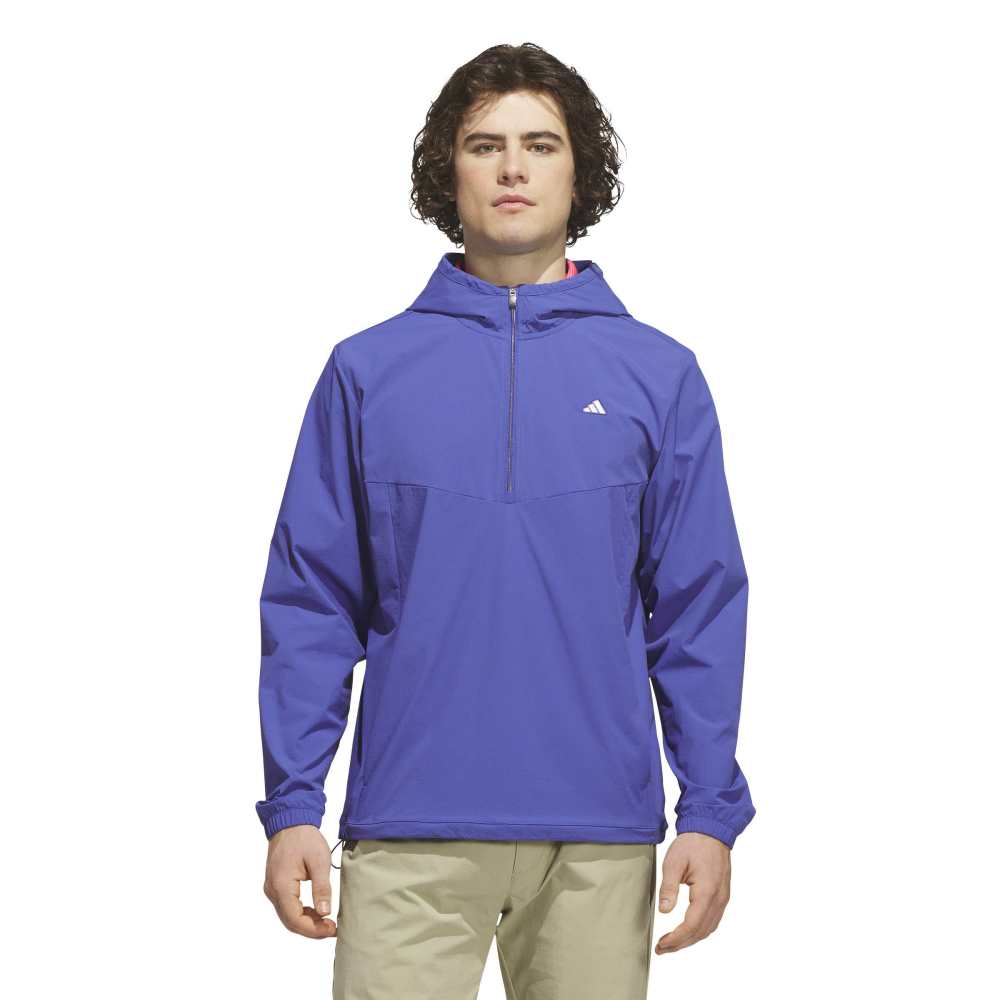 adidas Mens Ultimate365+ Clima365 Course Control Anorak Jacket Dual Indigo KG4855