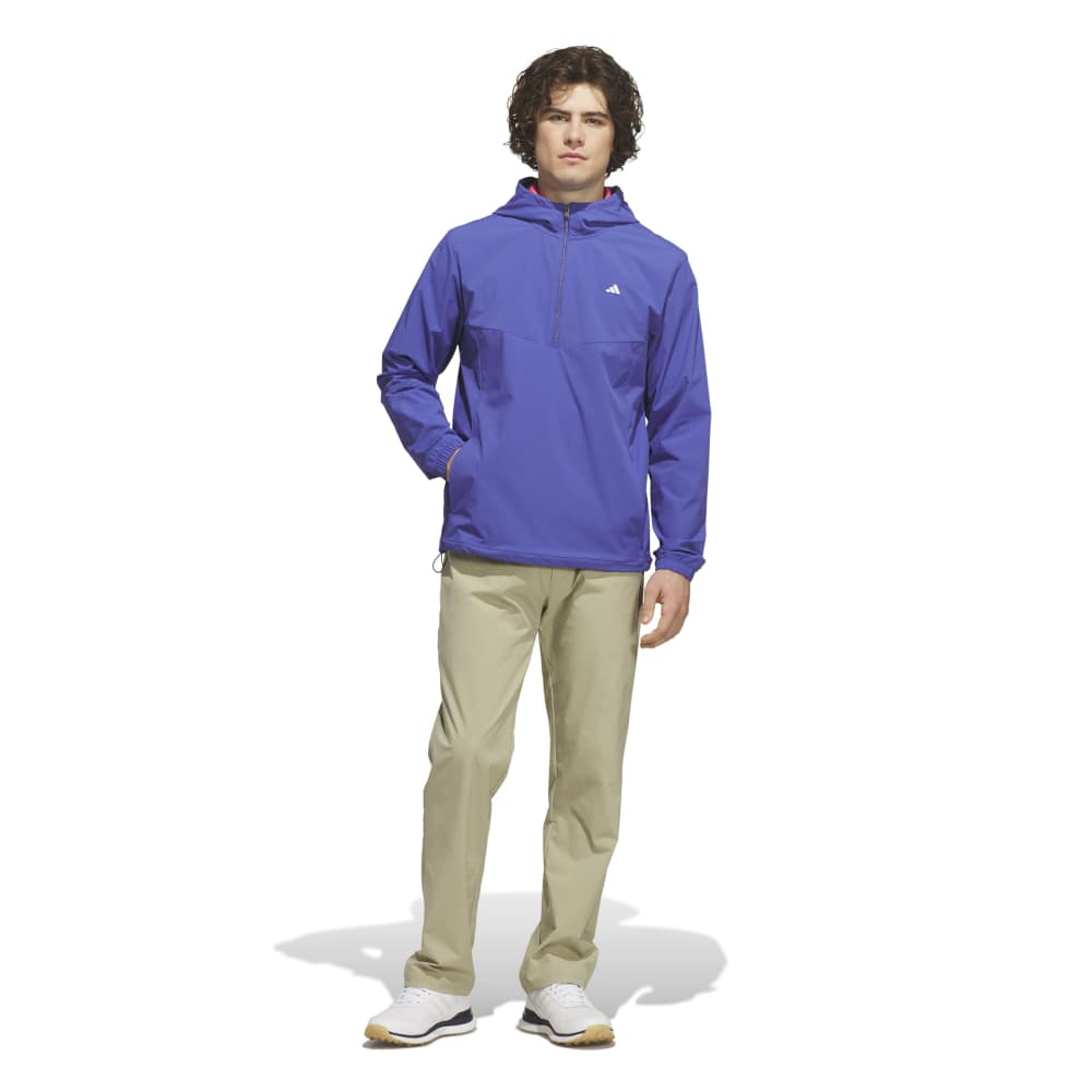 adidas Mens Ultimate365+ Clima365 Course Control Anorak Jacket Dual Indigo KG4855