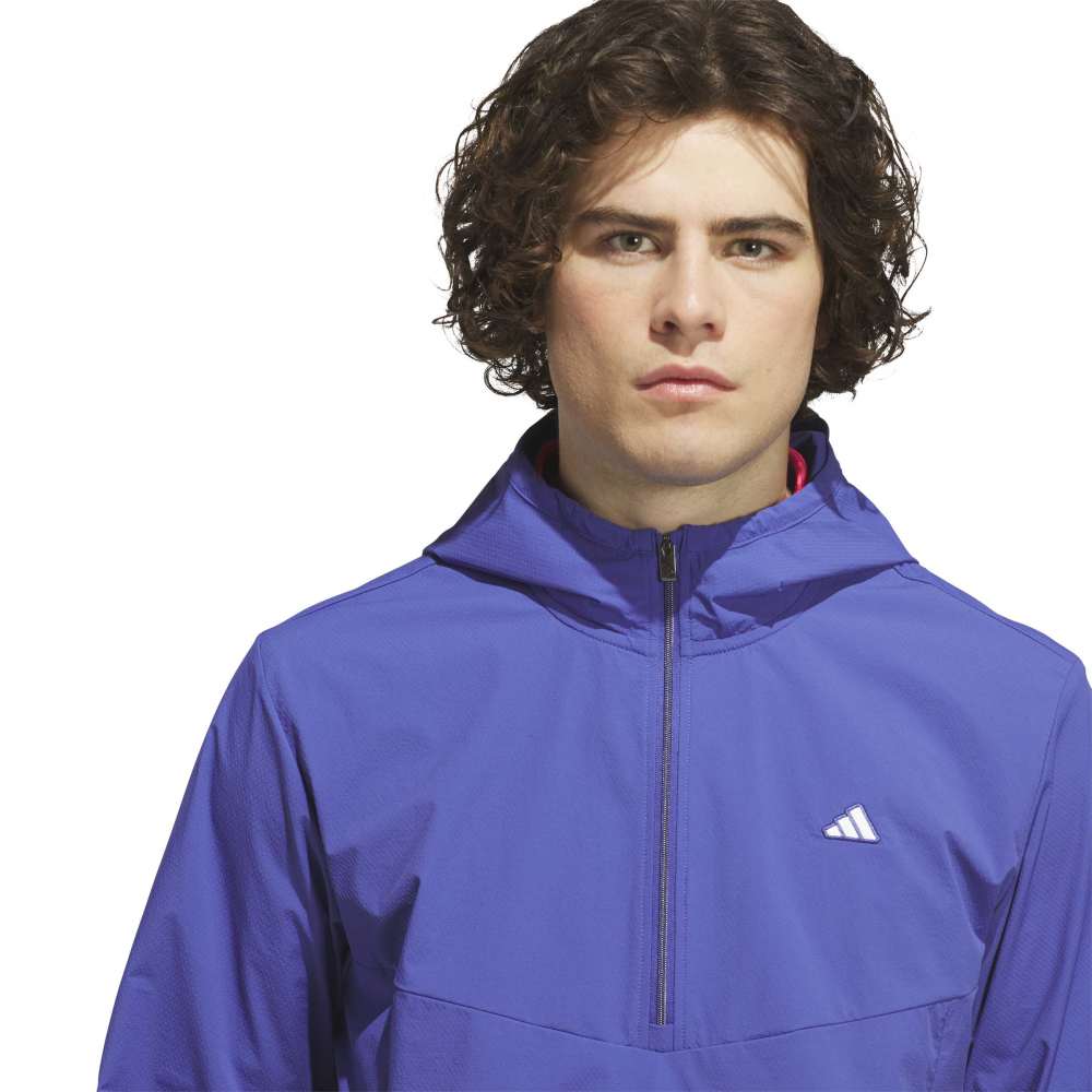 adidas Mens Ultimate365+ Clima365 Course Control Anorak Jacket Dual Indigo KG4855