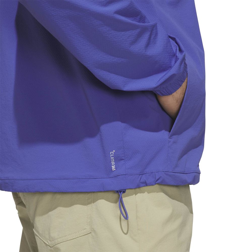 adidas Mens Ultimate365+ Clima365 Course Control Anorak Jacket Dual Indigo KG4855