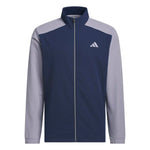 adidas Mens Ultimate365 Textured Wind Golf Jacket Slate/Collegiate Navy