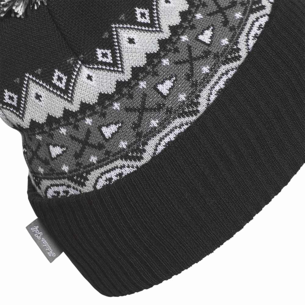 adidas Mens Climawarm Pom Beanie Black KG7069