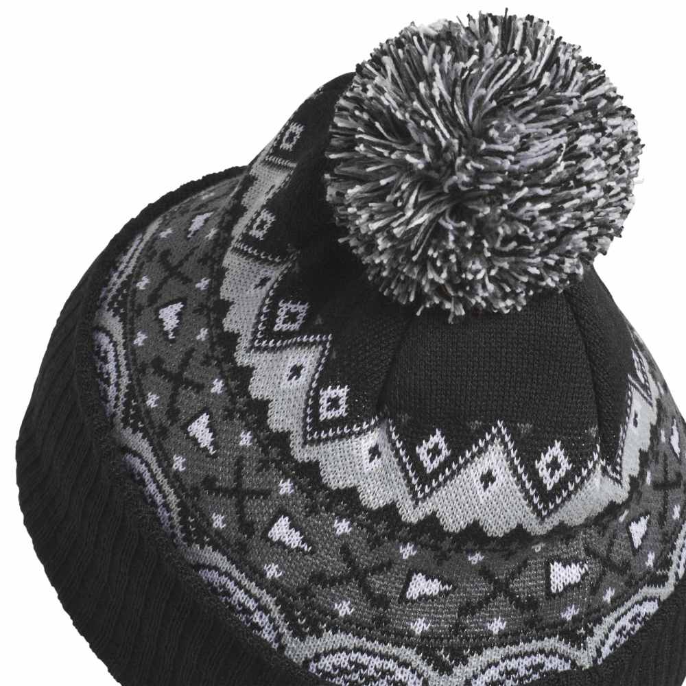 adidas Mens Climawarm Pom Beanie Black KG7069