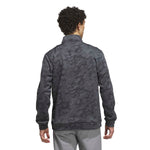 adidas Mens Ultimate365 Durable Water Repellent Quarter Zip Mid Layer Black/Grey Four KG7169