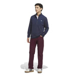 adidas Mens Ultimate365+ Course Control Hybrid Quarter Zip Mid Layer Collegiate Navy KG7198