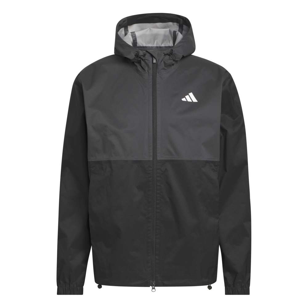 adidas Mens Ultimate365 Climaproof Full Zip Waterproof Jacket Black KG7238