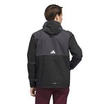 adidas Mens Ultimate365 Climaproof Full Zip Waterproof Jacket Black KG7238