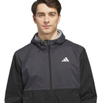 adidas Mens Ultimate365 Climaproof Full Zip Waterproof Jacket Black KG7238