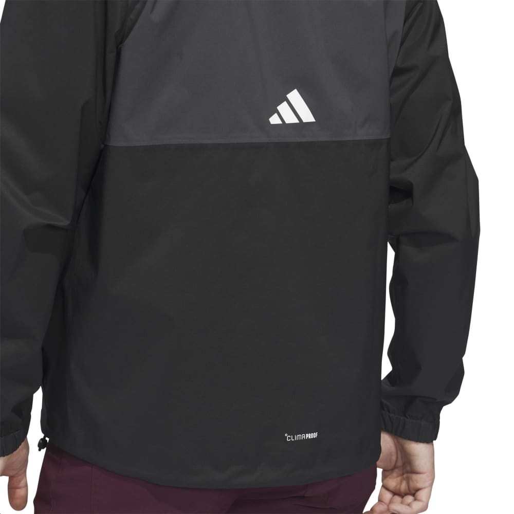 adidas Mens Ultimate365 Climaproof Full Zip Waterproof Jacket Black KG7238