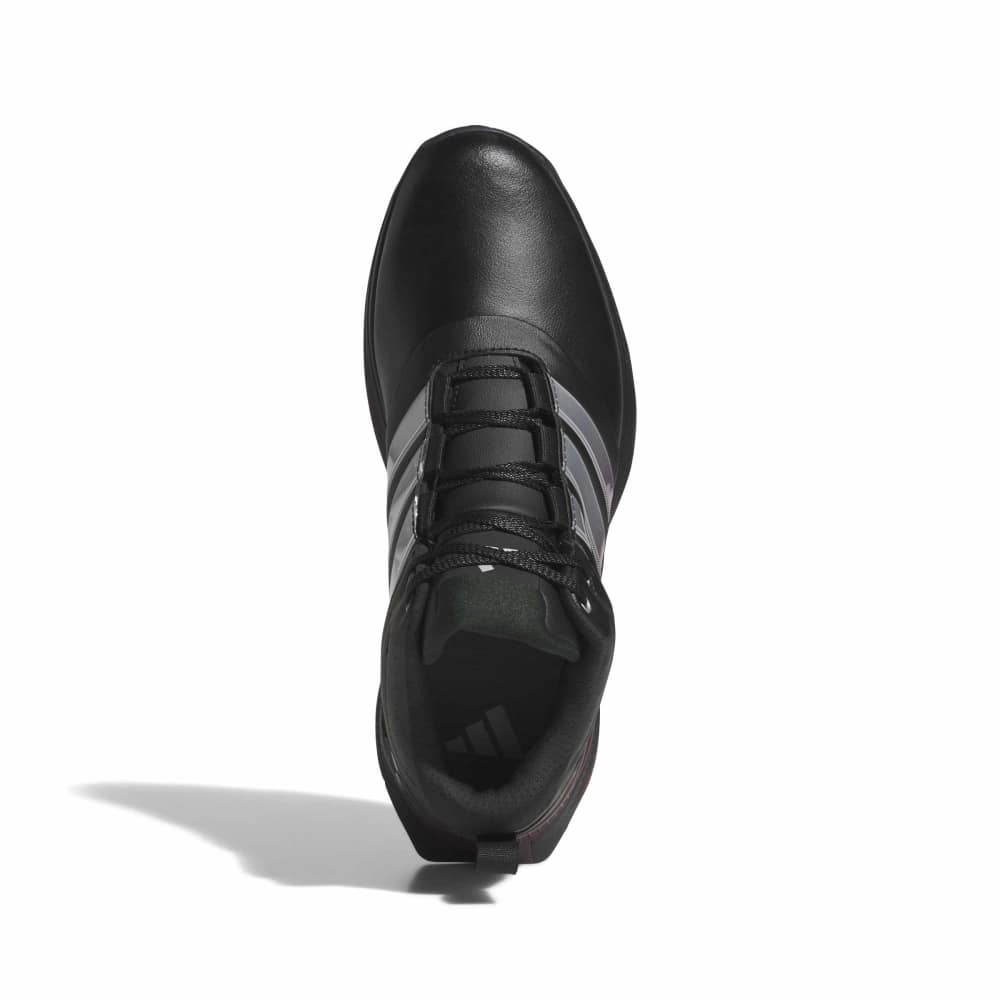 adidas Mens R2C Mid Climaproof Golf Shoes Black/Silver/Maroon