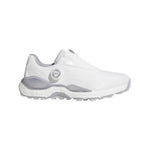 adidas Mens CODECHAOS BOA 27 Spikeless Golf Shoes - White/Silver Met./Halo Silver