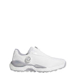 adidas Mens CODECHAOS BOA 27 Spikeless Golf Shoes - White/Silver Met./Halo Silver