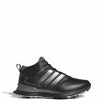 adidas Mens R2C MID Climaproof Spiked Golf Boots - Black/Iron/Silver