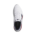 adidas Mens CODECHAOS 27 Spikeless Golf Shoes - White/Collegiate Navy/Pure Ruby