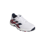 adidas Mens CODECHAOS 27 Spikeless Golf Shoes - White/Collegiate Navy/Pure Ruby