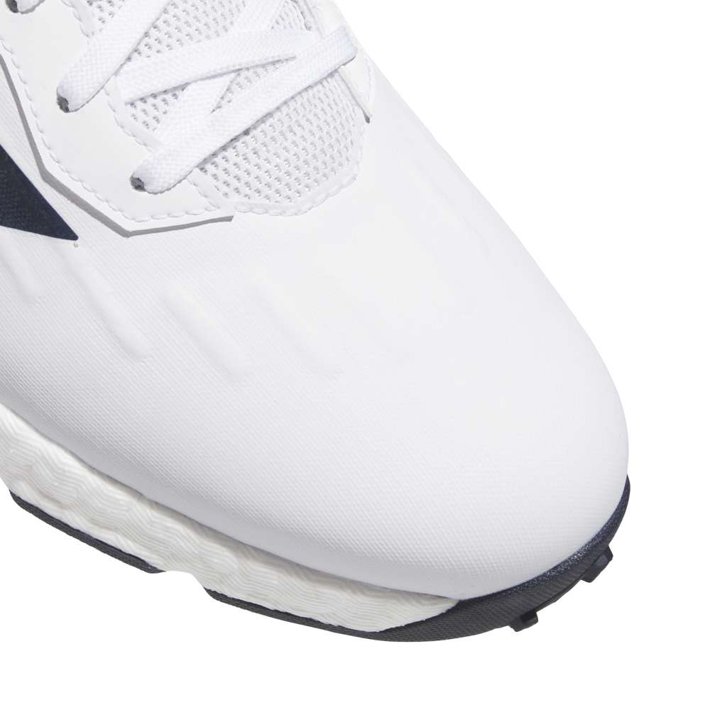 adidas Mens CODECHAOS 27 Spikeless Golf Shoes - White/Collegiate Navy/Pure Ruby