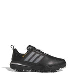 adidas Mens Adipower Gore Tex Wide Spiked Golf Shoes Core Black/Iron Metallic/Silver Metallic KK0667