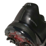 adidas Mens Tour360 Gore Tex Wide Spiked Golf Shoes Core Black/Iron Metallic/Lucid Red KK0789