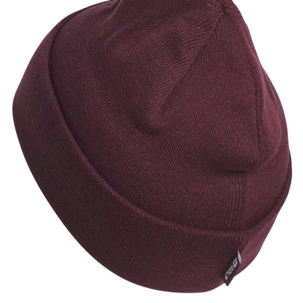 adidas Crestable Ribbed Knit Beanie Maroon KR6084