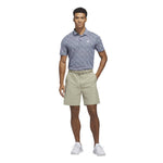 adidas Ultimate365 Feather Print Polo Shirt White / Collegiate Navy