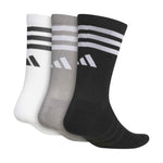 adidas 3 Pack Crew Golf Socks Multicolour KS2134