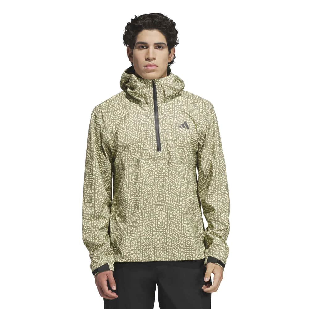 adidas Mens Ultimate365 Tour Climaproof+ Anorak Jacket Frozen Lemon KS2137