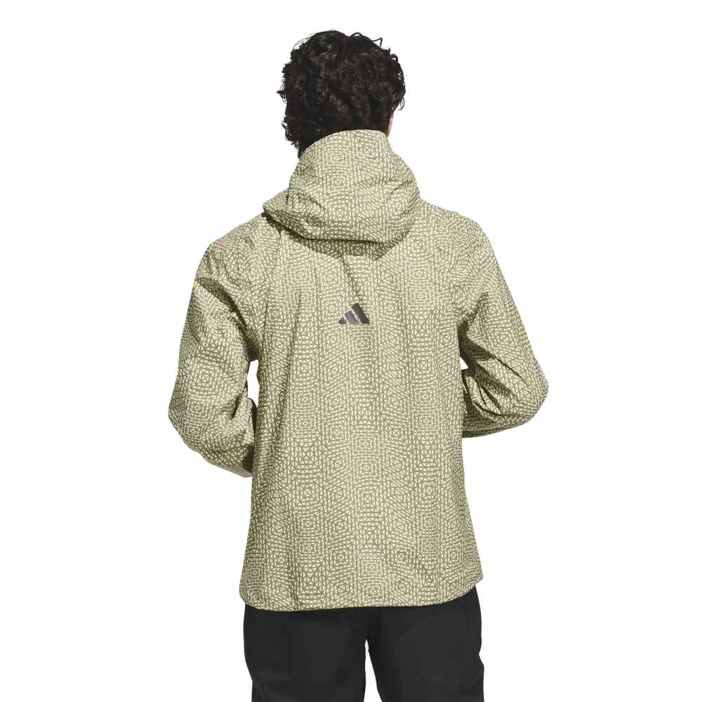 adidas Mens Ultimate365 Tour Climaproof+ Anorak Jacket Frozen Lemon KS2137